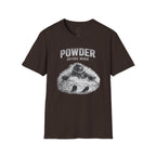 Powder Before Work T-Shirt — Ski & Snowboard Powder Lover Tee