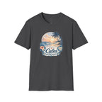 Calm Paradise Sunset T-Shirt — Tropical Beach Graphic Tee