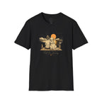 Unisex Girl and Dog T-Shirt — 'Trust the Journey' Dog & Girl Lakeside Sunset Tee