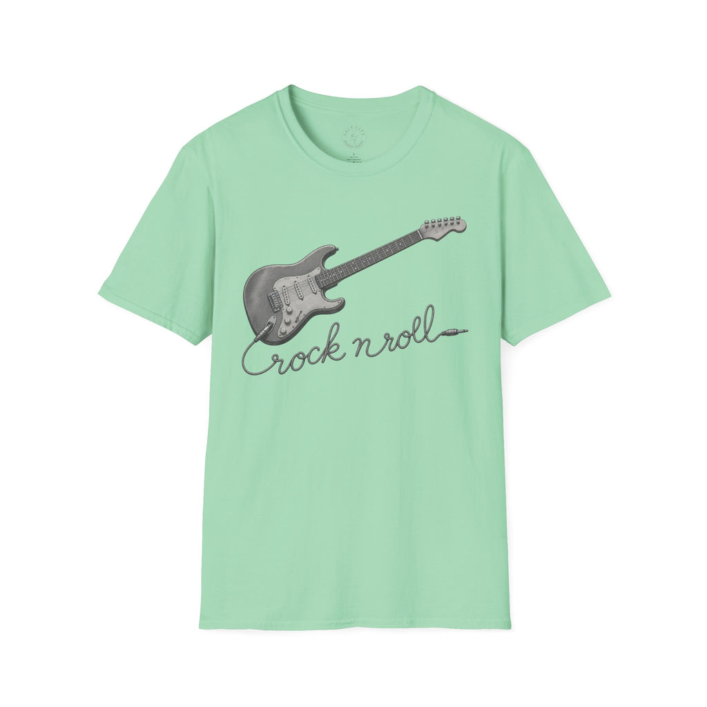 Guitar "Rock n Roll" T-Shirt – Vintage Electric Guitar Tee