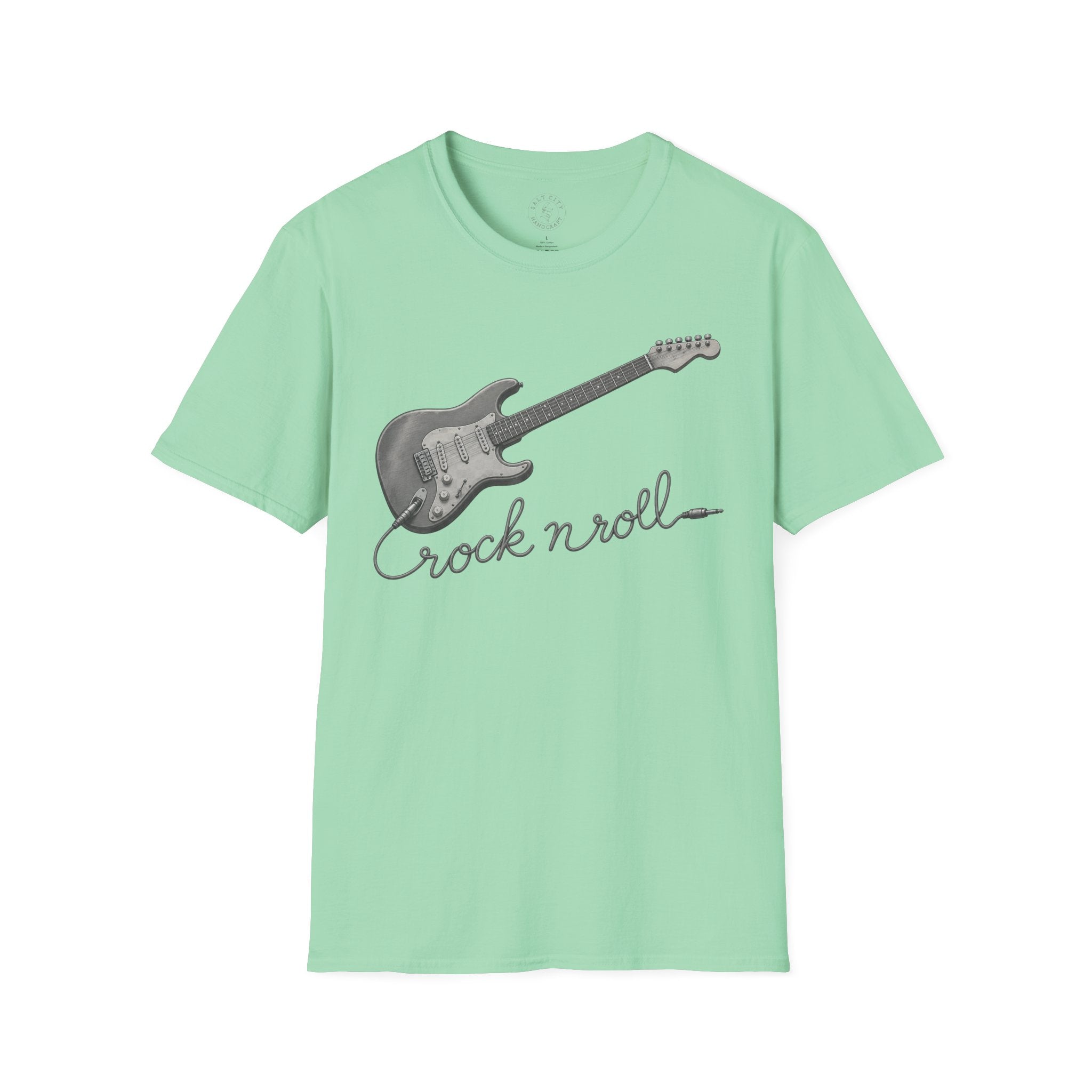 Guitar "Rock n Roll" T-Shirt – Vintage Electric Guitar Tee