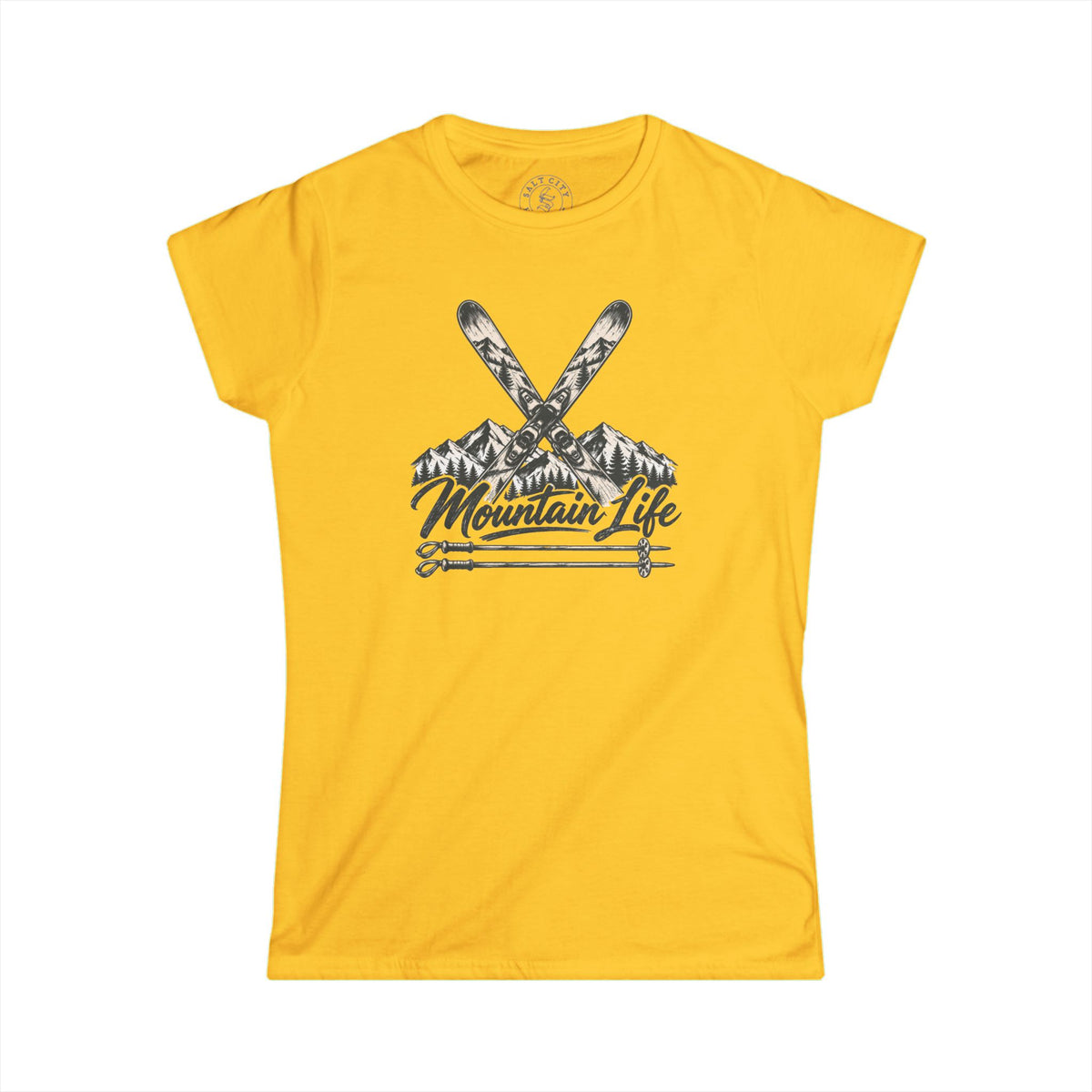 Women's Softstyle Mountain Ski Tee