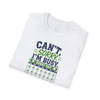 Can't, Sorry I'm Busy Golf T-Shirt — Funny Golf Shirt