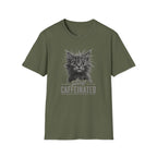 Stay Caffeinated Cat T-Shirt | Cat Tee