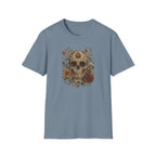 Floral Skull T-Shirt - Day of the Dead Skull Tee