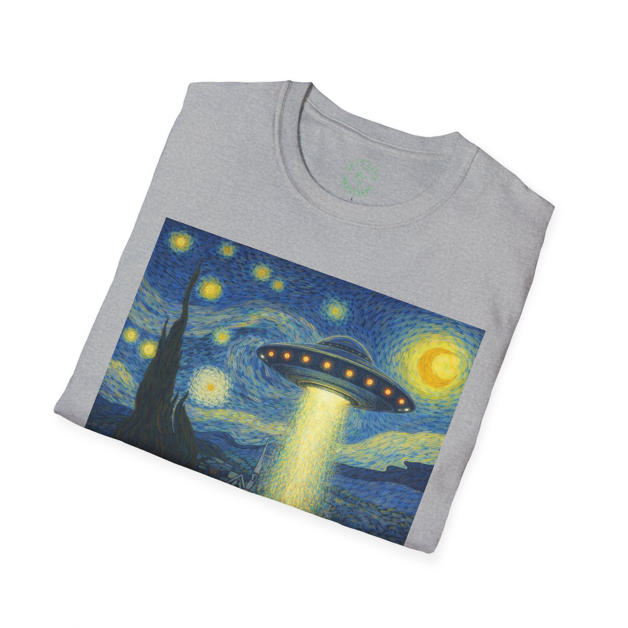 Classic Painting UFO | Starry Night | UFO Shirt