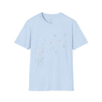 Dandelion & Butterflies T-Shirt — Whimsical Nature Graphic Tee