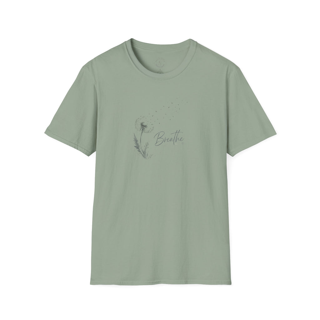 Breathe Dandelion T-Shirt — Minimal Relaxation Tee