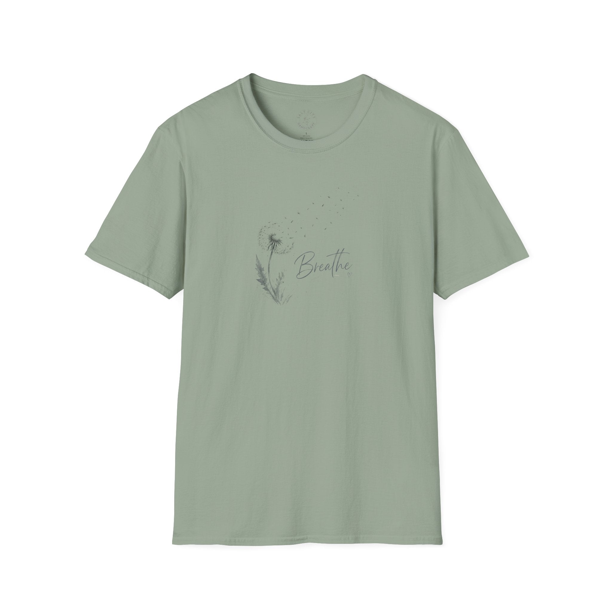 Breathe Dandelion T-Shirt — Minimal Relaxation Tee
