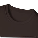 Ski Lift Chairs T-Shirt | Cable Car Line Sketch, Mountain Resort Apparel