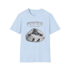 Powder Before Work T-Shirt — Ski & Snowboard Powder Lover Tee