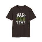 Par-Tee Time Golf T-Shirt — Funny Golf Shirt with Tee & Ball Design