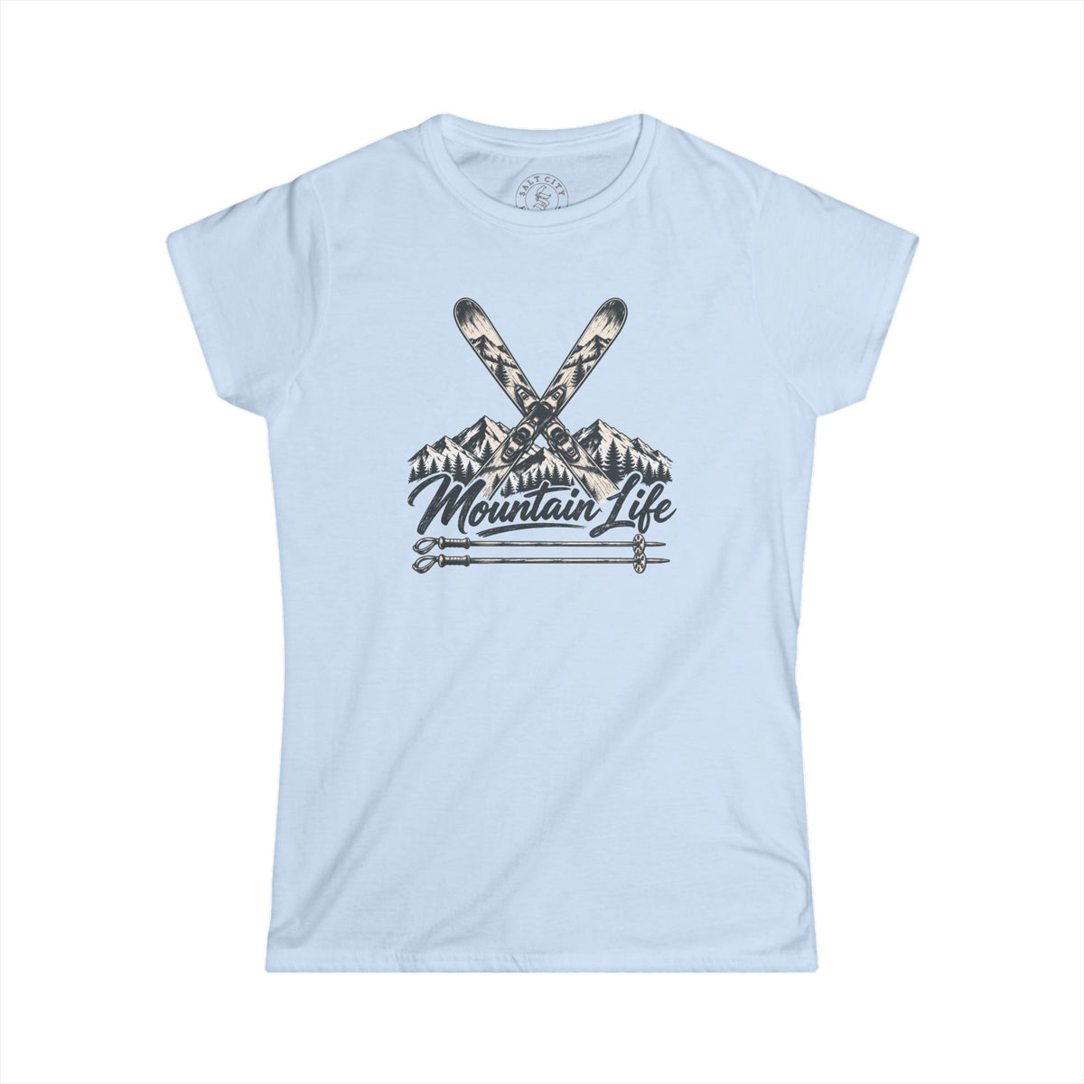 Women's Softstyle Mountain Ski Tee