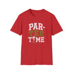 Par-Tee Time Golf T-Shirt — Funny Golf Shirt with Tee & Ball Design