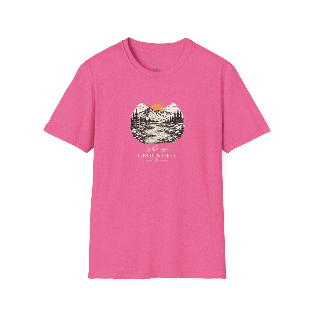 Unisex Softstyle "Stay Grounded" T-Shirt | Nature Tee
