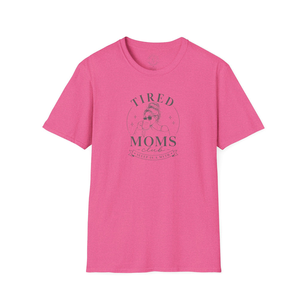 Tired Moms T-Shirt — 'Tired Moms' Graphic Tee for New & Busy Mothers