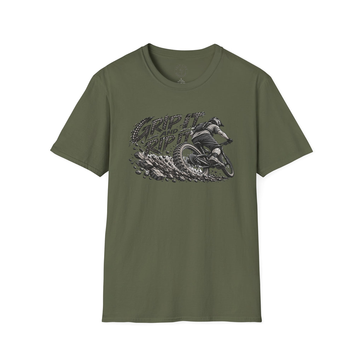 Grip It and Rip It Mountain Bike T-Shirt - Unisex