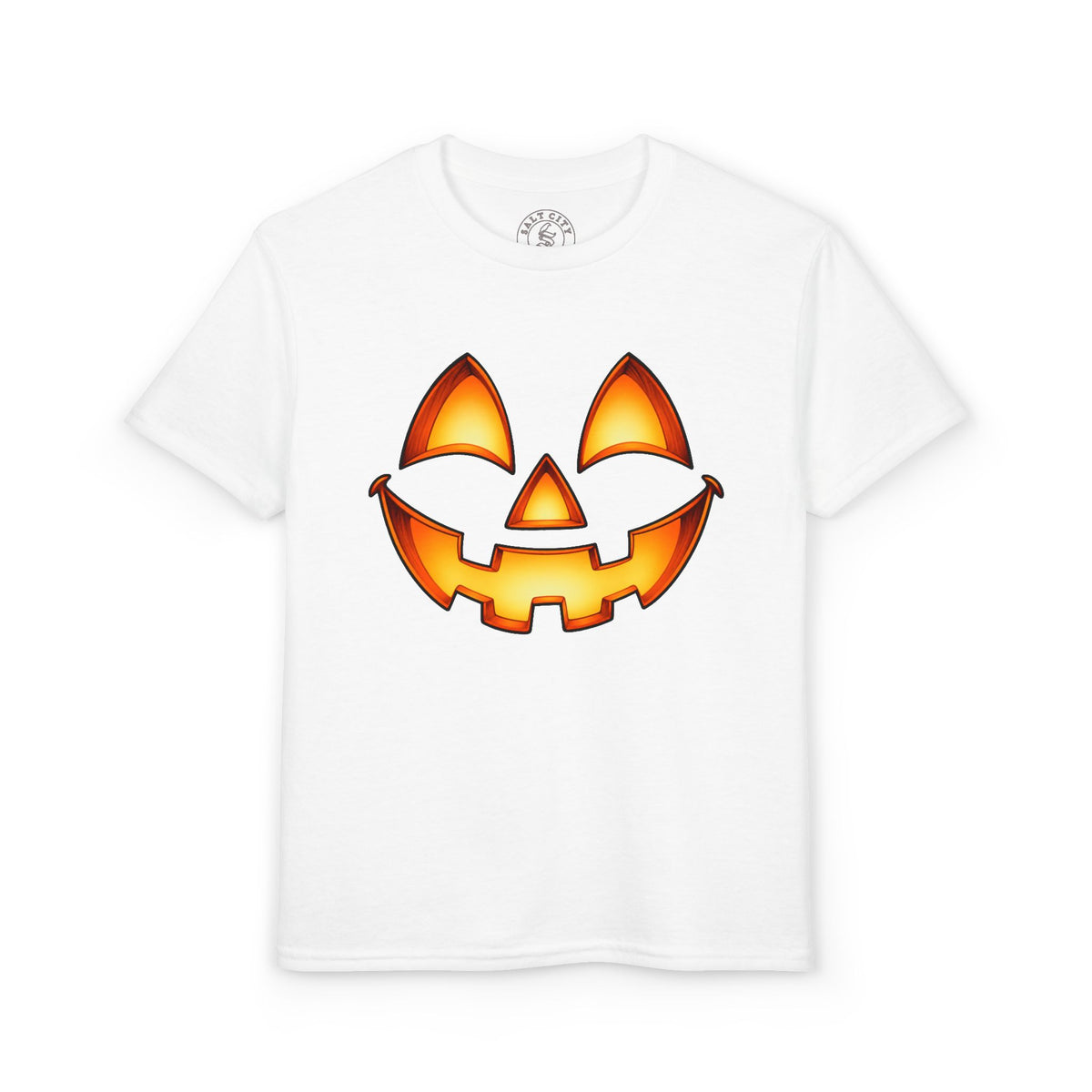 Kids Halloween Pumpkin Jack-o'-Lantern T-Shirt