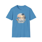 Calm Paradise Sunset T-Shirt — Tropical Beach Graphic Tee