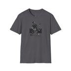 Rock and Roll Skeleton Tee | Unisex Softstyle Metal T-Shirt