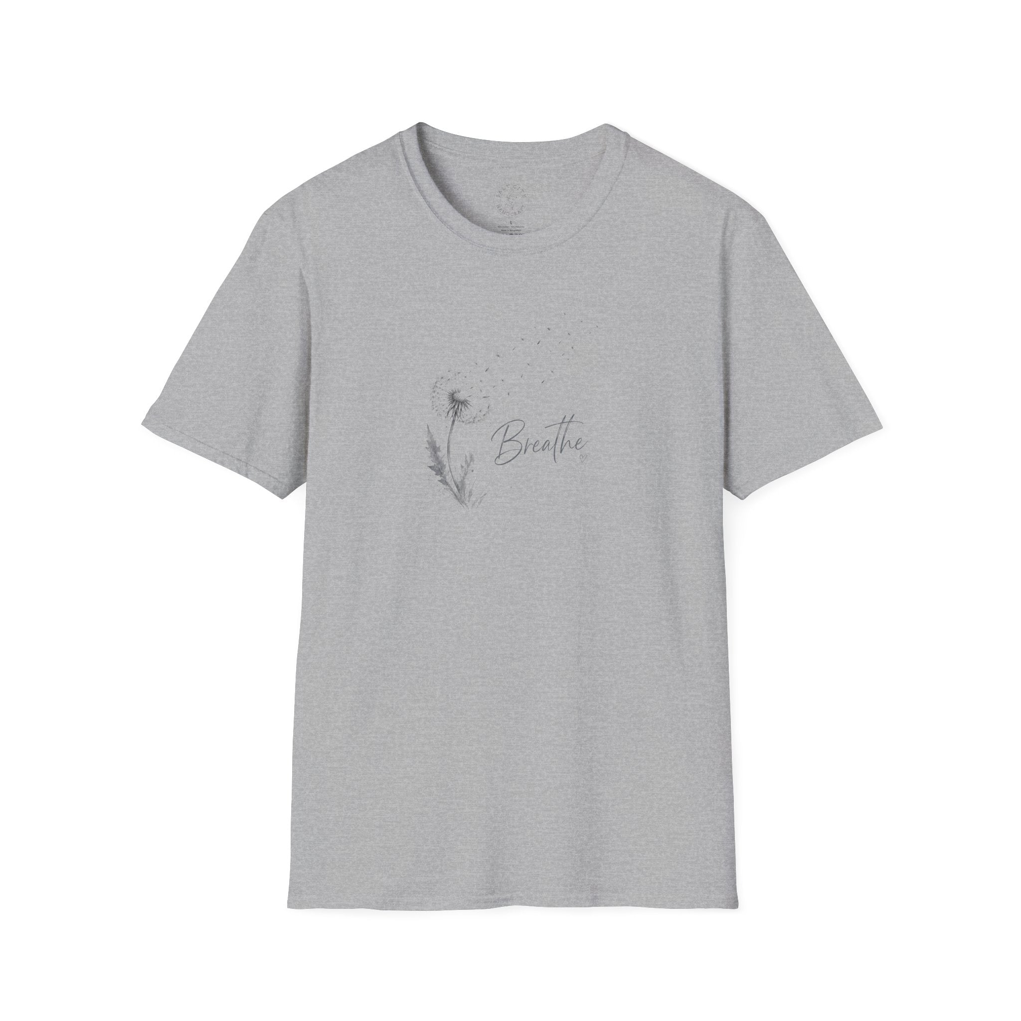 Breathe Dandelion T-Shirt — Minimal Relaxation Tee