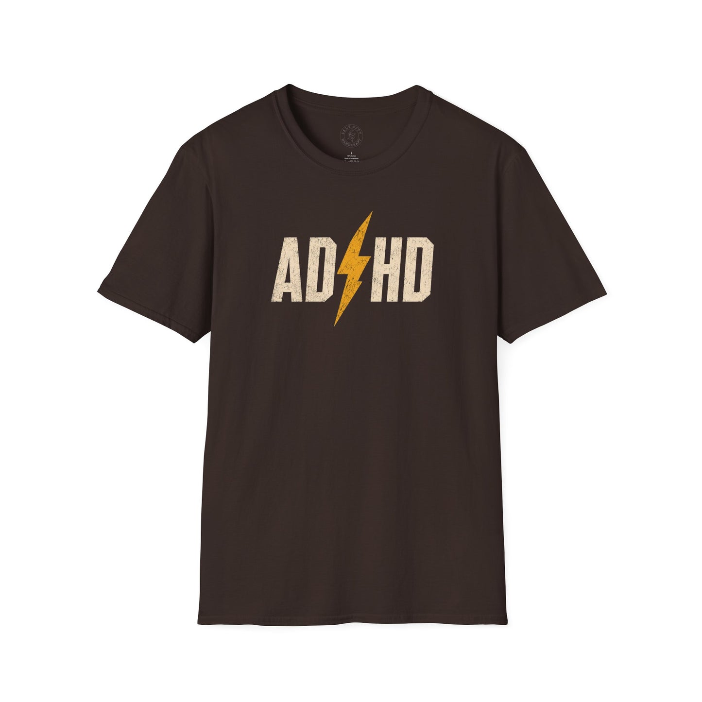 ADHD Lightning Bolt T-Shirt — Retro Tee