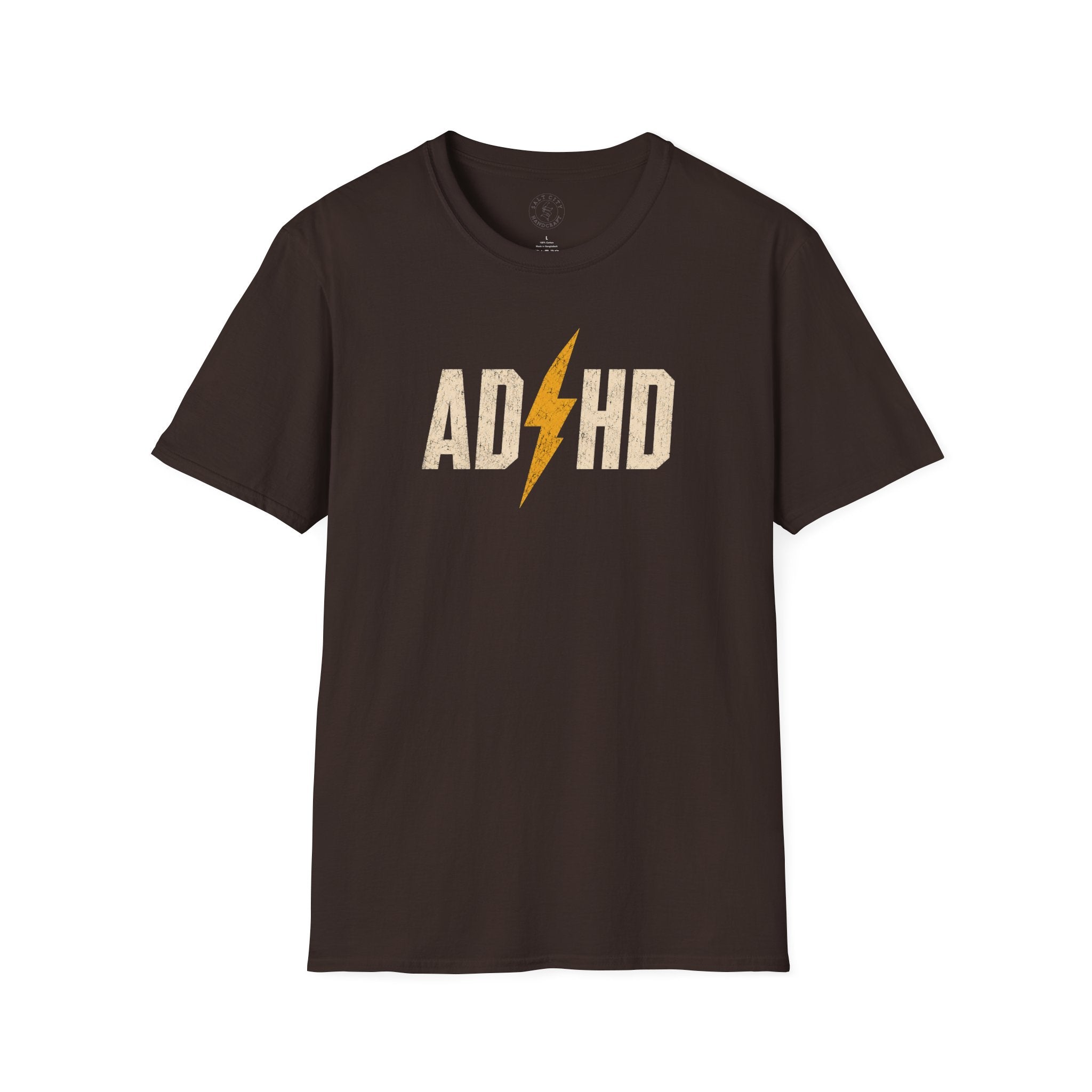 ADHD Lightning Bolt T-Shirt — Retro Tee