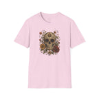Floral Skull T-Shirt - Day of the Dead Skull Tee