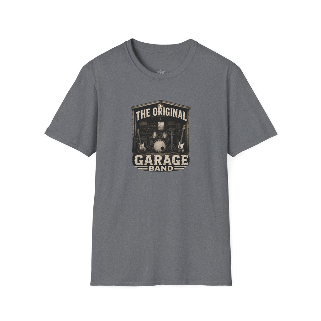 Garage Band T-Shirt — "The Original Garage" Retro Music Tee