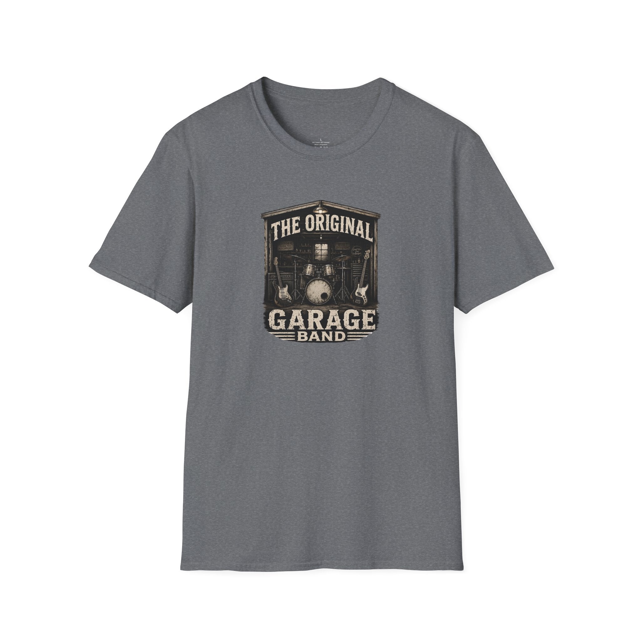 Garage Band T-Shirt — "The Original Garage" Retro Music Tee