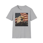 Patriotic Eagle T‑Shirt | American Flag Bald Eagle Graphic Tee