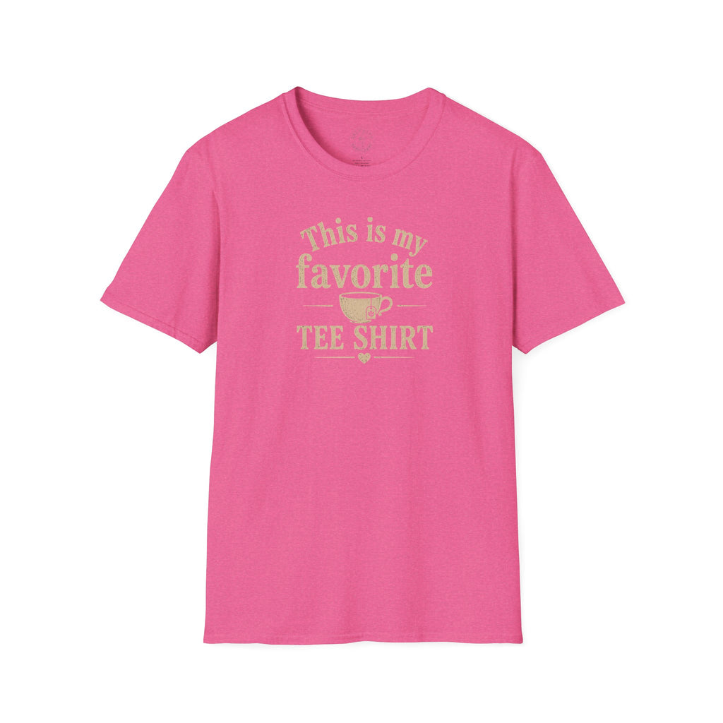 Favorite Tee Shirt T‑Shirt — "This Is My Favorite Tee Shirt" Graphic