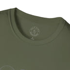 Row of Golf Balls T-Shirt | Minimalist Golf Design | Sports Apparel