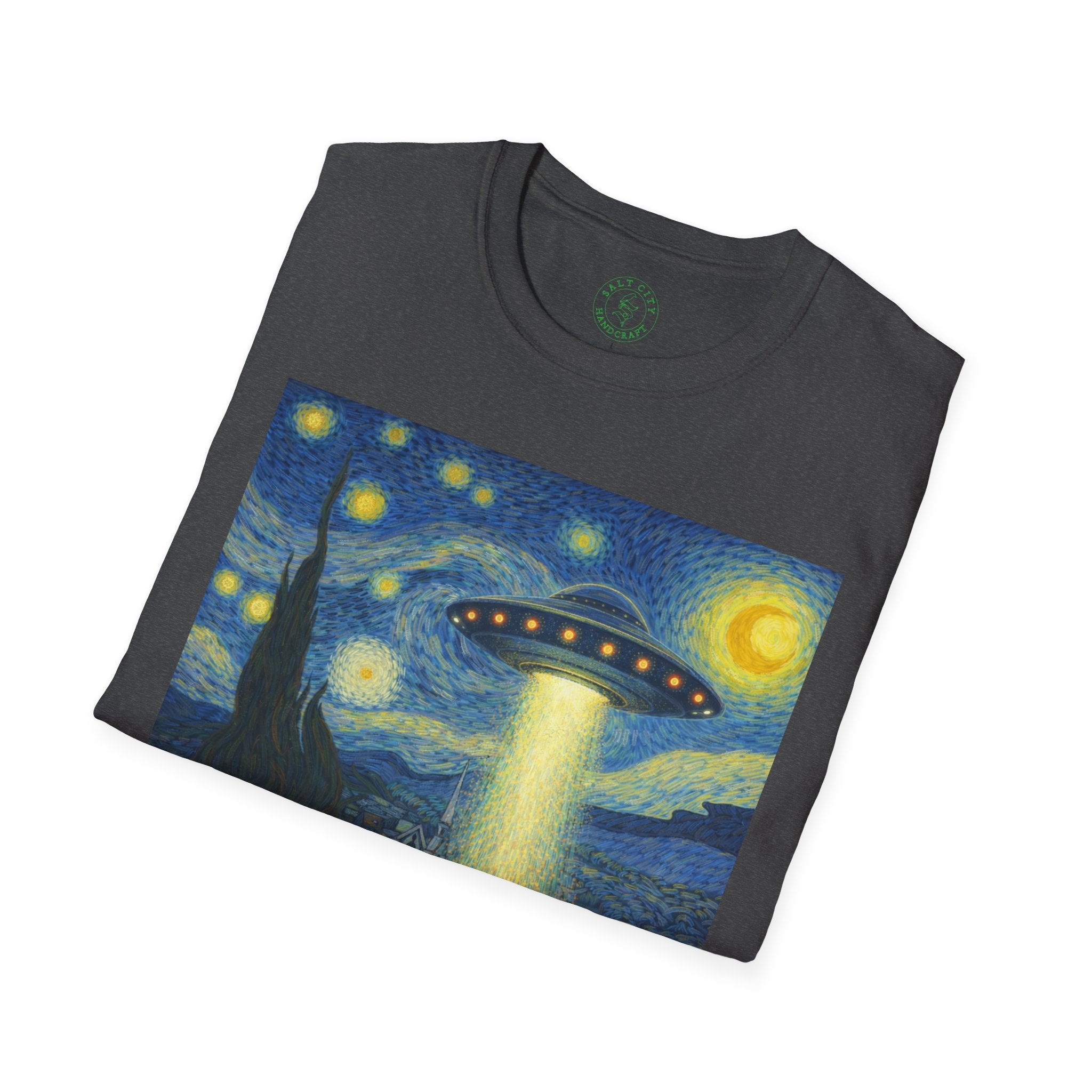 Classic Painting UFO | Starry Night | UFO Shirt