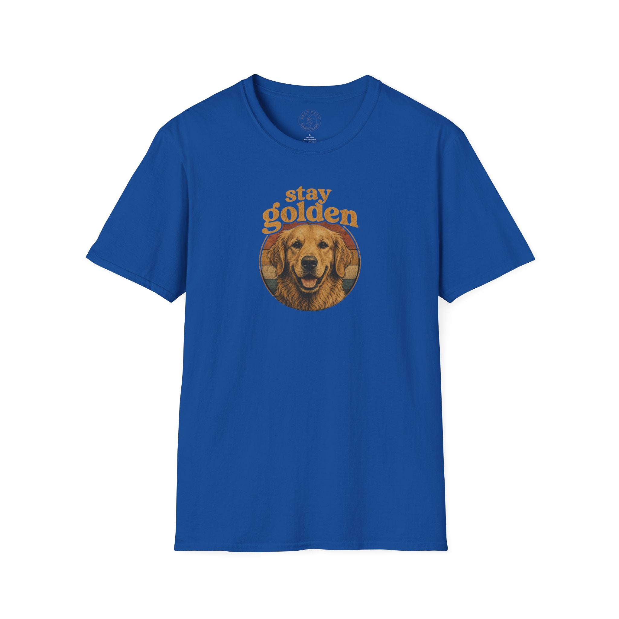 Stay Golden Golden Retriever T-Shirt — Cute Dog Lover Tee