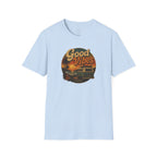 Good Vibes Sunset Tee — Retro Surf Van T-Shirt