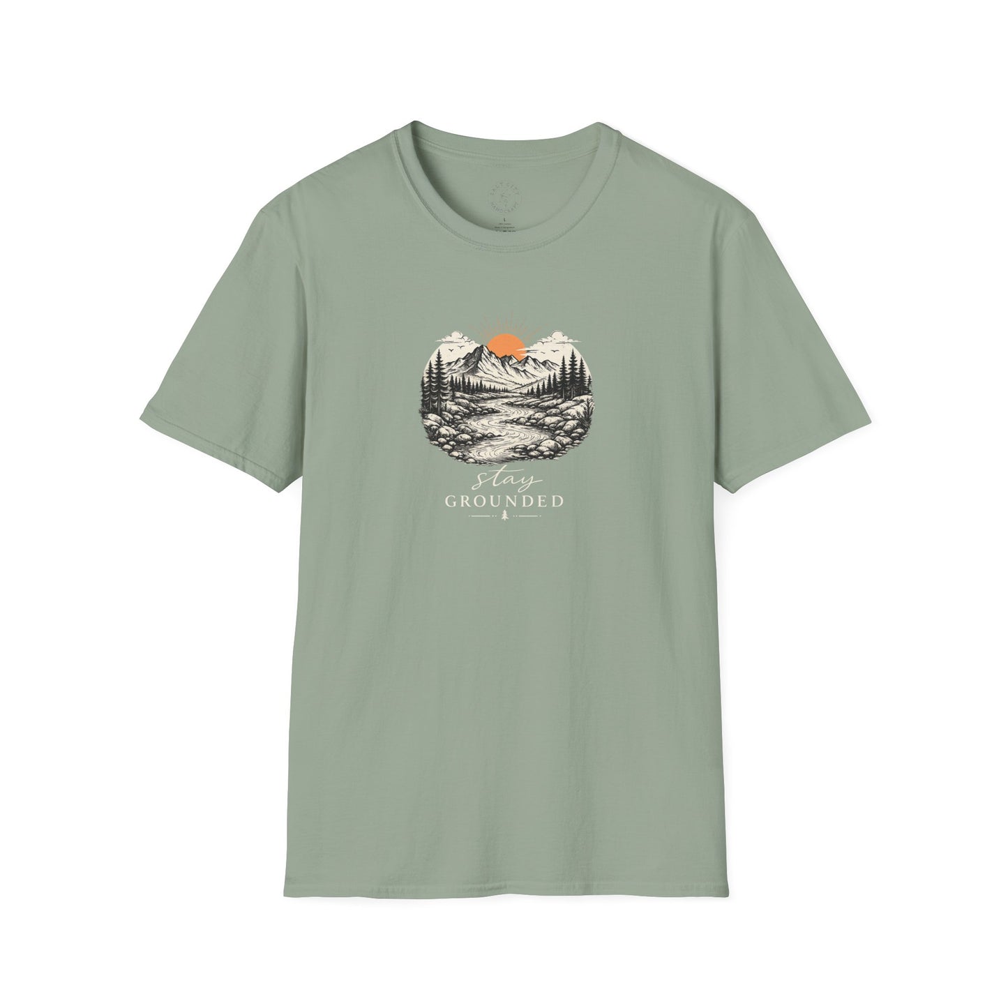 Unisex Softstyle "Stay Grounded" T-Shirt | Nature Tee