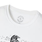 Raven Skull Graphic Tee | Skull T-Shirt | Raven Tee
