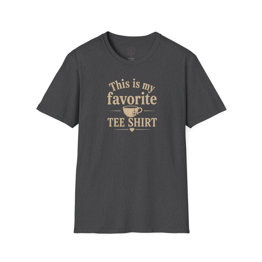 Favorite Tee Shirt T‑Shirt — "This Is My Favorite Tee Shirt" Graphic