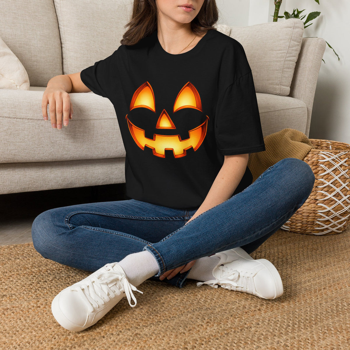 Halloween Unisex Jack-O'-Lantern T-Shirt
