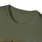 Fishing T-Shirt — 'Hooked' Rainbow Trout Graphic Tee