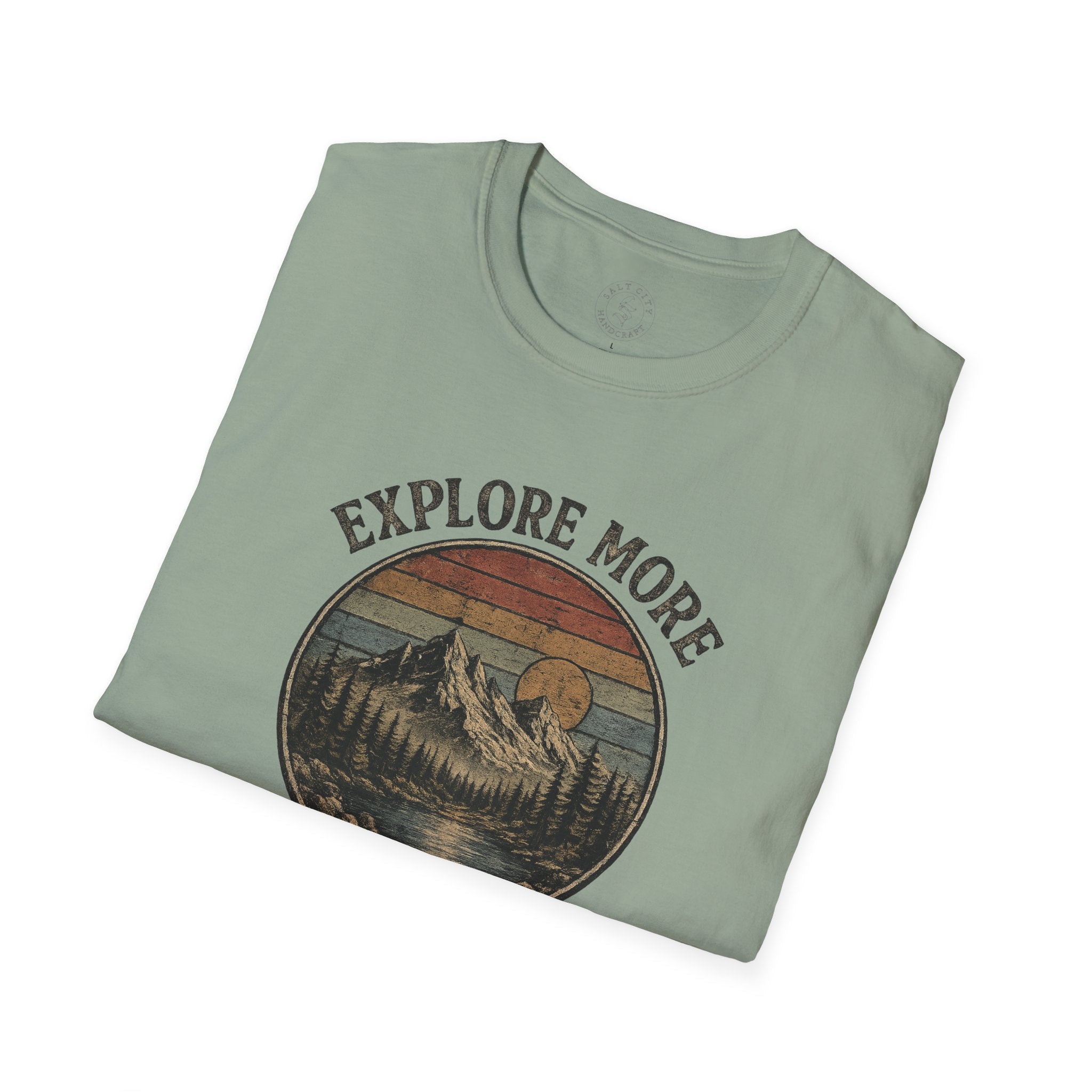 Explore More Mountain Lake T-Shirt — Adventure Outdoors Graphic Tee