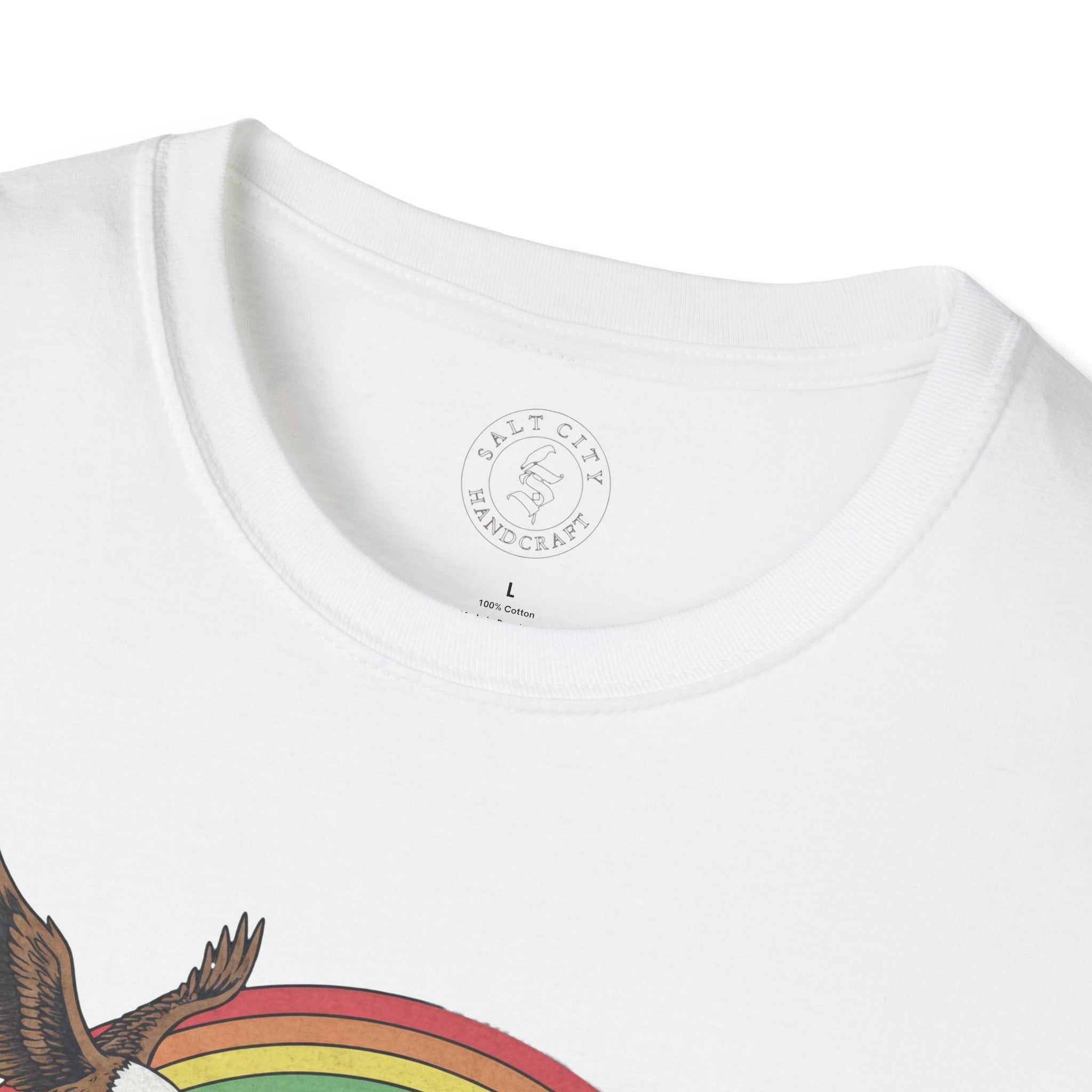 This Is Prolly My Awesomest T-Shirt — Funny Retro Rainbow Animal Graphic Tee
