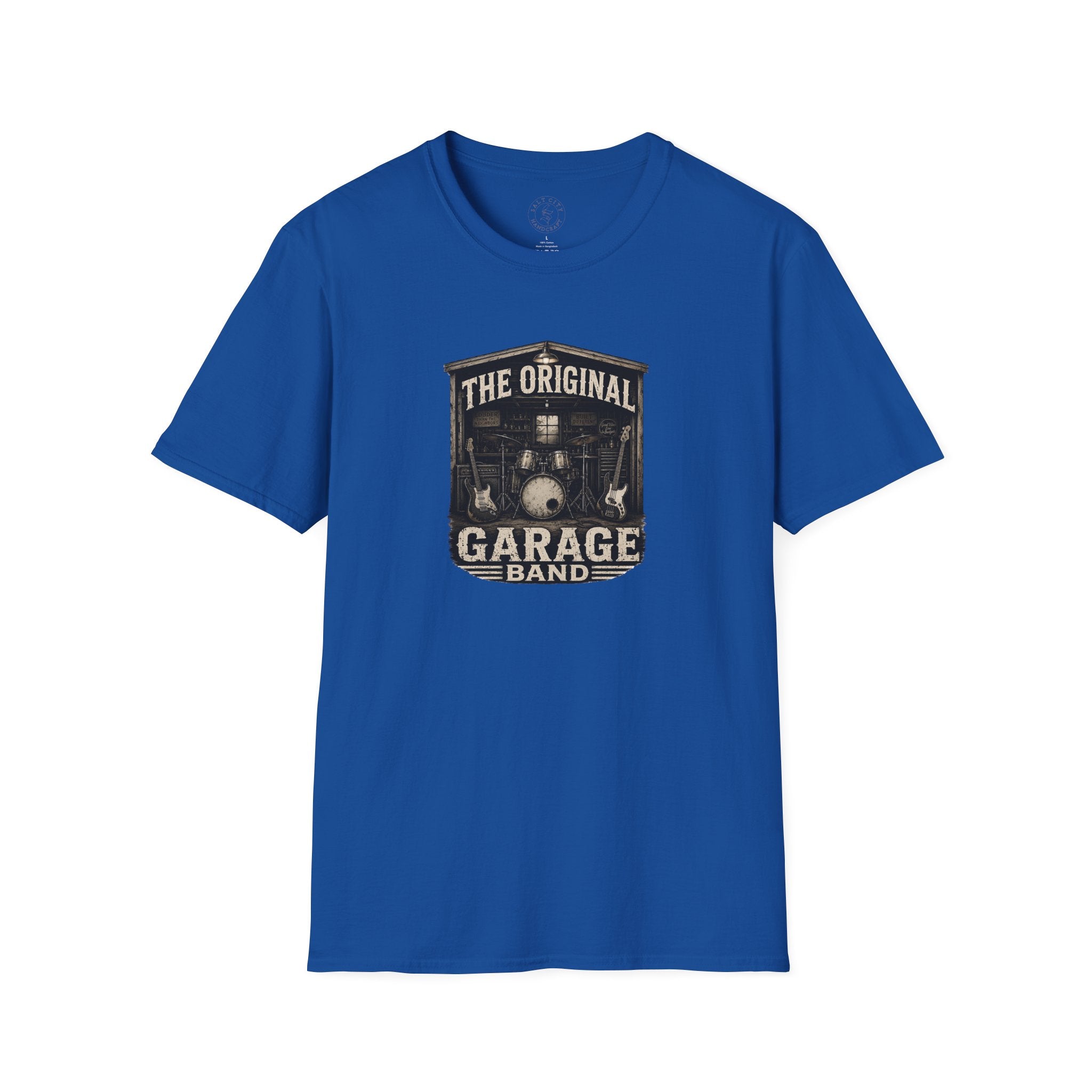 Garage Band T-Shirt — "The Original Garage" Retro Music Tee