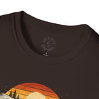 Yard Sale T-Shirt | Retro Mountain Ski Scene Graphic Tee | Ski Tee