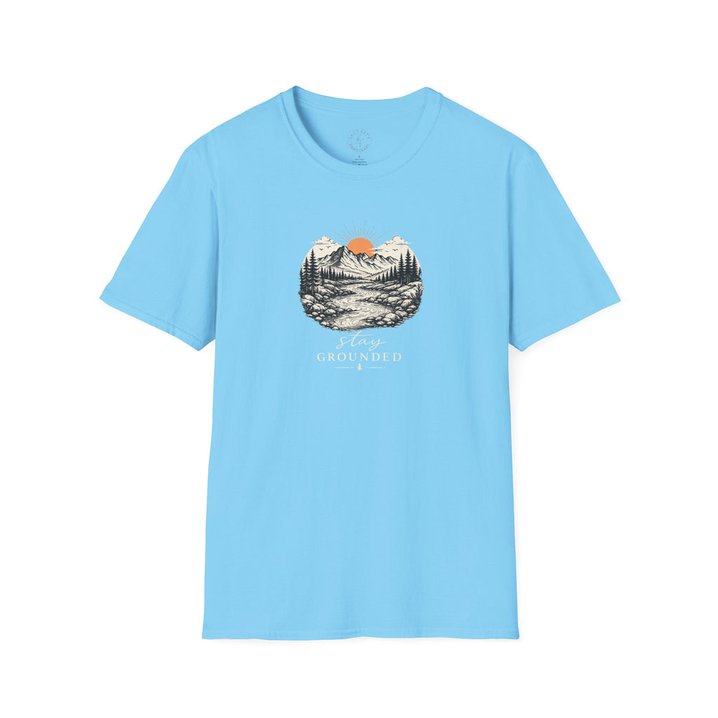 Unisex Softstyle "Stay Grounded" T-Shirt | Nature Tee