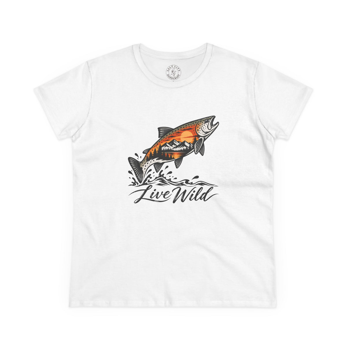 Women's Midweight Fishing Cotton Tee