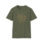 Nature Outline Tee — ‘Head for the Hills’ Mountain Graphic T-Shirt