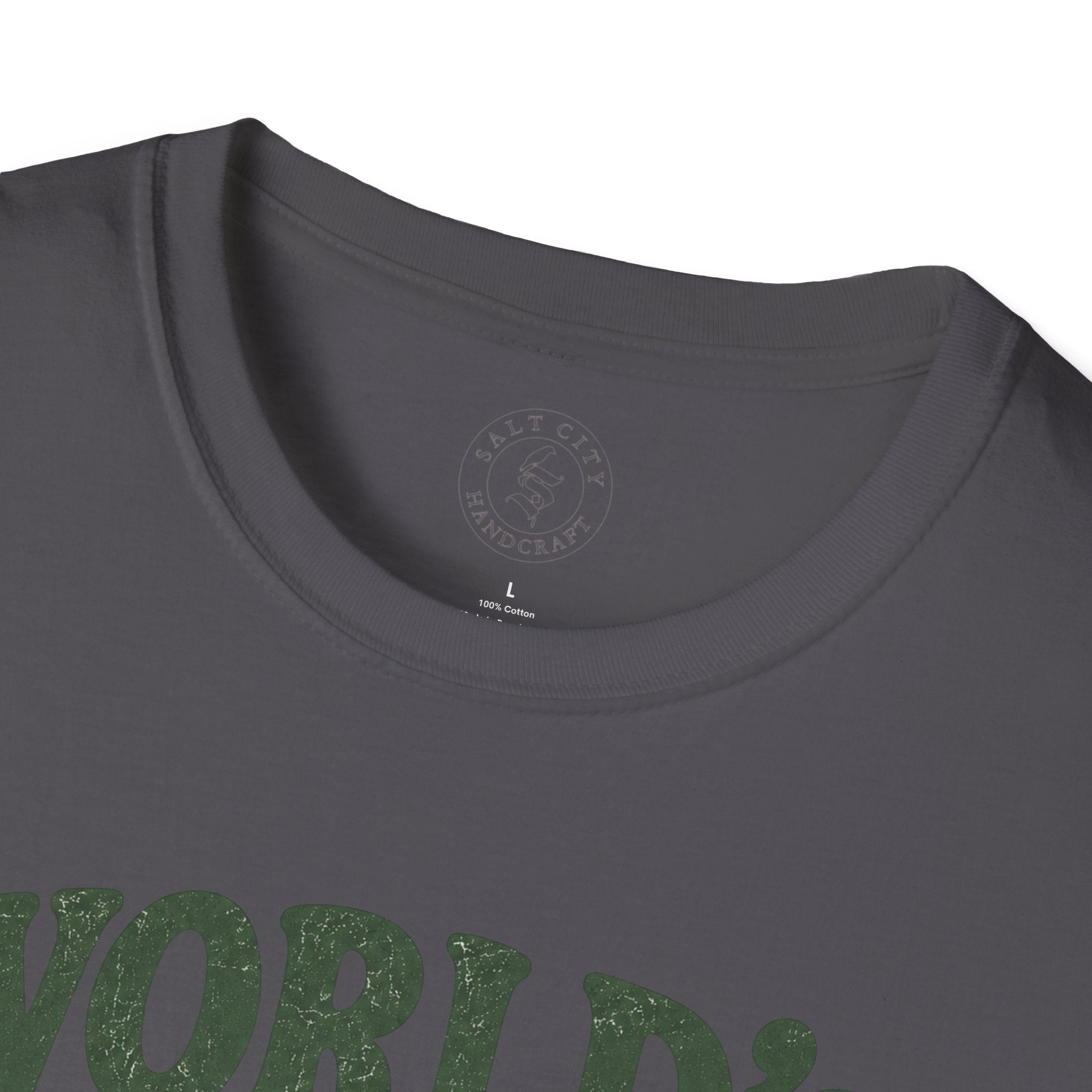 T-Shirt | "World's Okayest Golfer" Retro Golf Humor Tee | Golf Tee