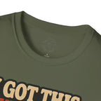 I Got This, I’ve Been to a Gym Before T-Shirt — Funny Retro Workout Tee for Gym-Goers